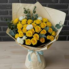 Букет цветов из:  Розы в Кузяево