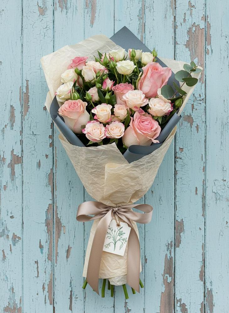 Букет цветов из: Розы в Кузяево