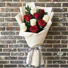 Букет цветов из:  Розы в Кузяево