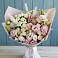 Букет цветов из: Альстромерии и Розы в Кузяево
