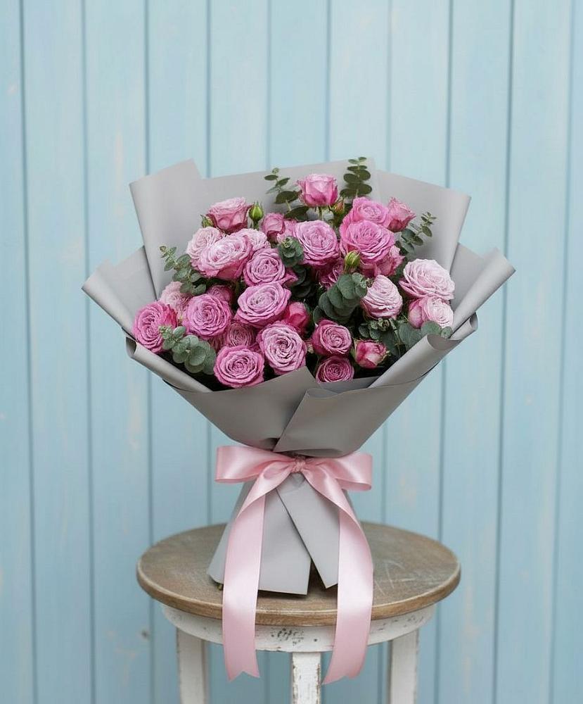 Букет цветов из: Розы в Кузяево