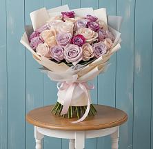 Букет цветов из:  Розы в Кузяево