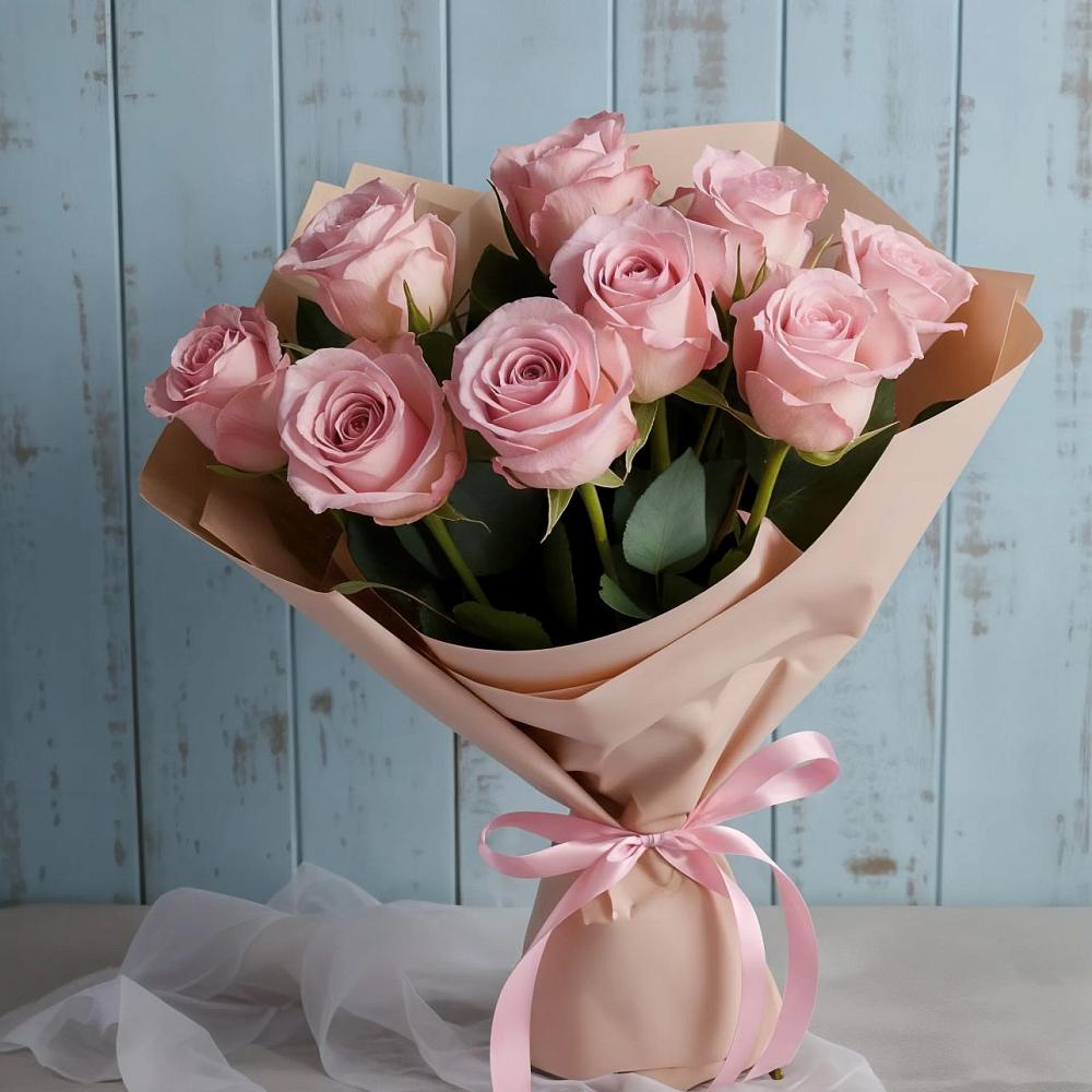 Букет цветов из: Розы в Кузяево