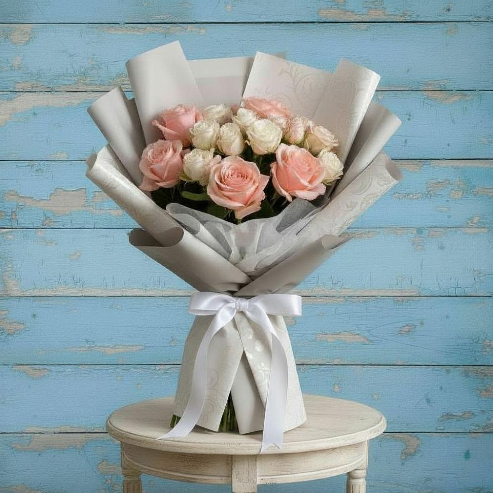 Букет цветов из: Розы в Кузяево