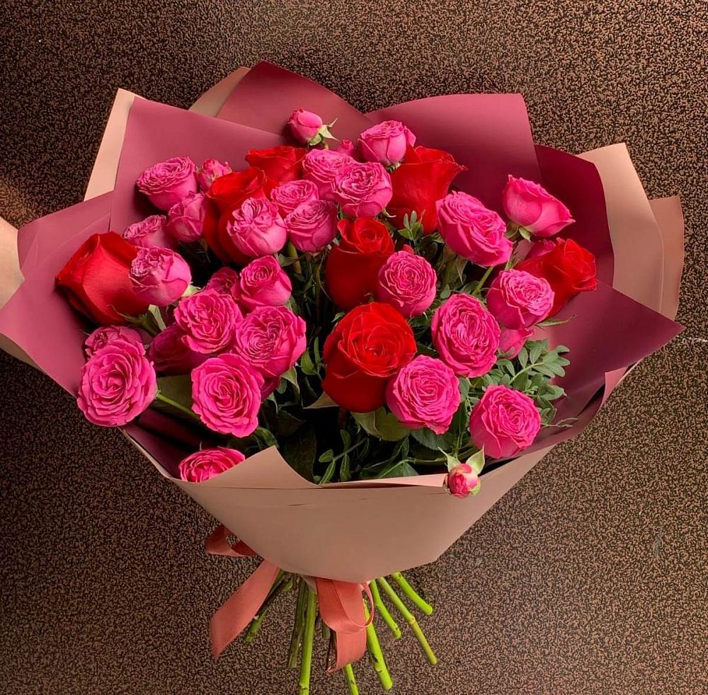 Букет В объятьях нежности в Кузяево