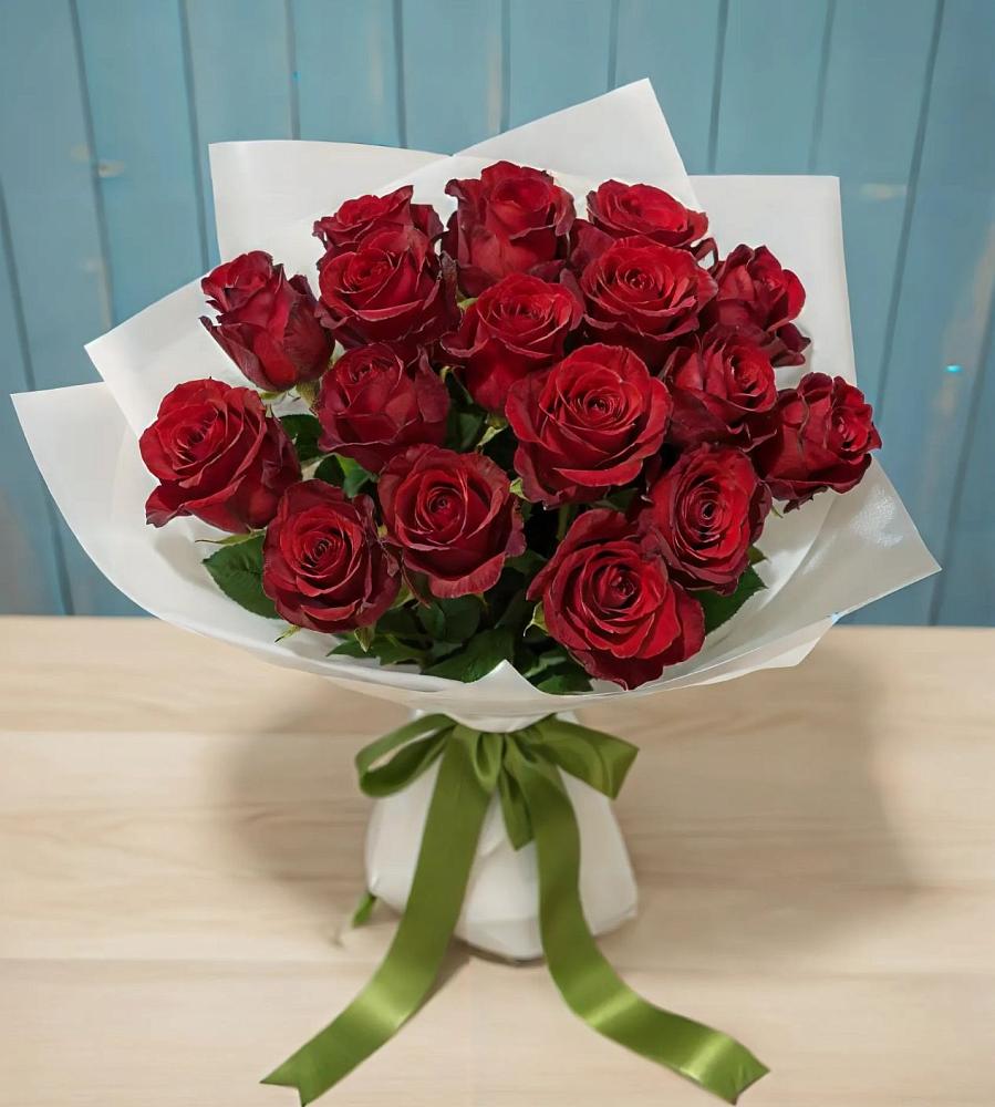 Букет Красные розы в Кузяево