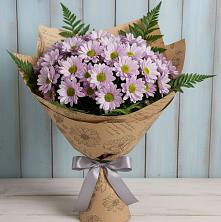 Букет цветов из:  Хризантемы в Кузяево