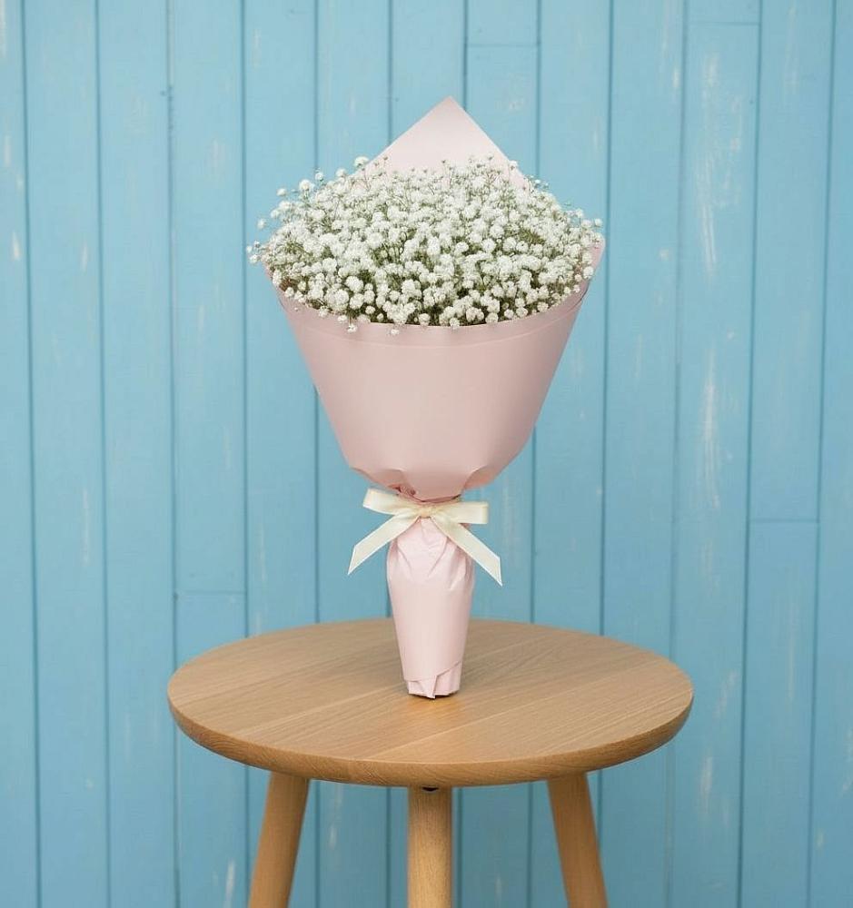 Букет цветов из: Гипсофила в Кузяево