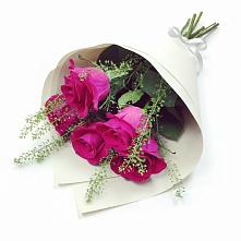 Букет цветов из:  Розы в Кузяево