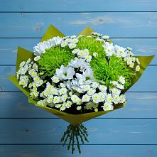 Букет цветов из:  Хризантемы #REPLACE_PRED# Кузяево