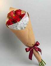 Букет цветов из:  Розы в Кузяево