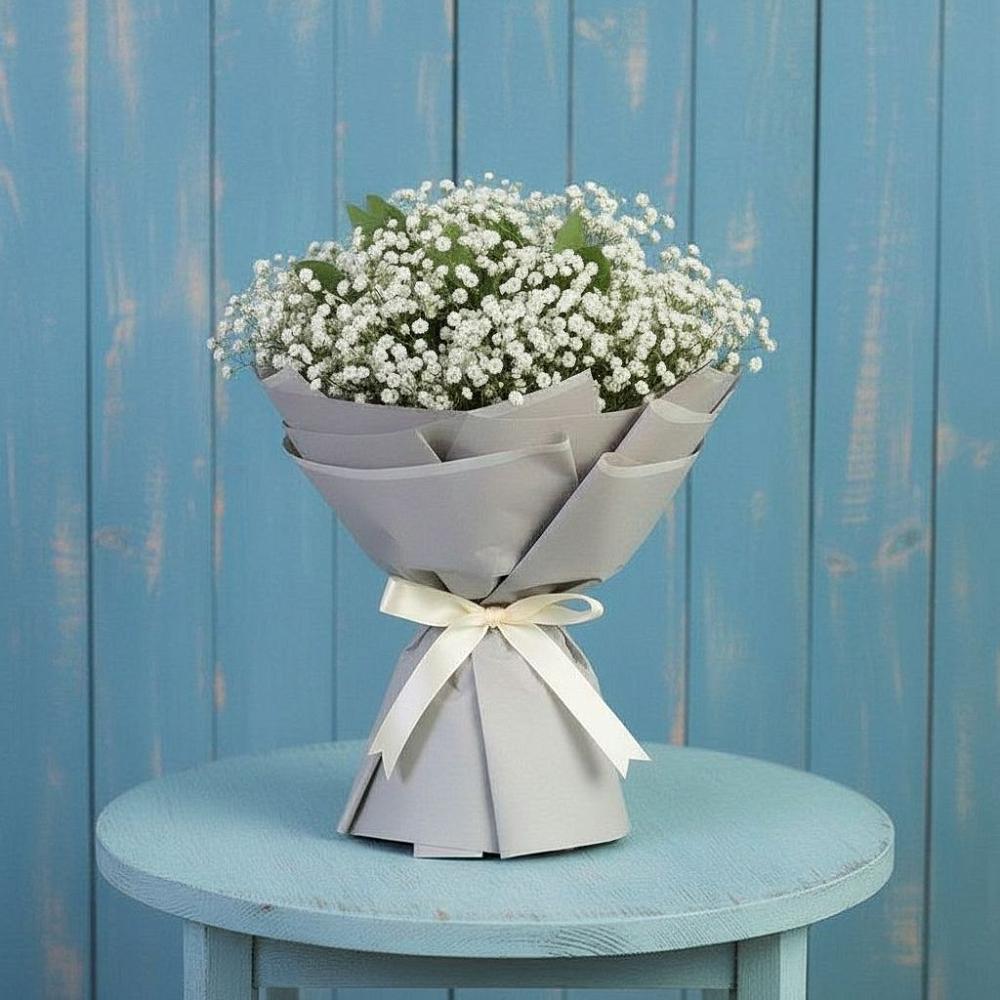 Букет цветов из: Гипсофила в Кузяево