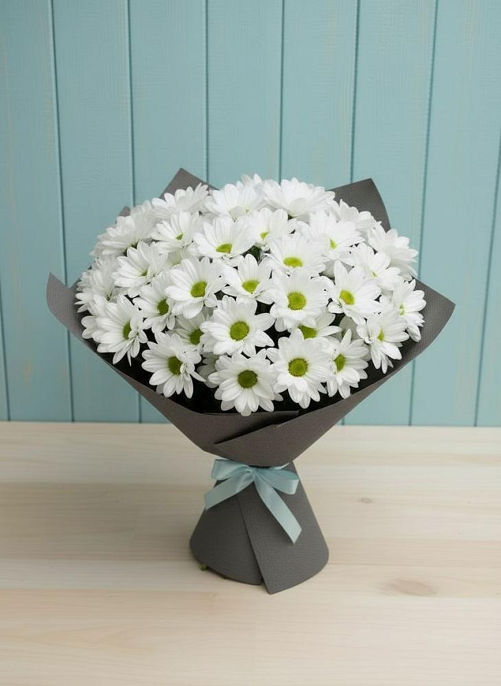 Букет цветов из: Хризантемы в Кузяево