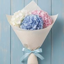 Букет цветов из:  Гортензия в Кузяево