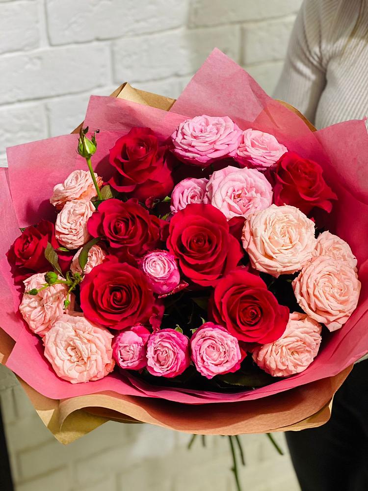 Букет цветов из: Розы в Кузяево