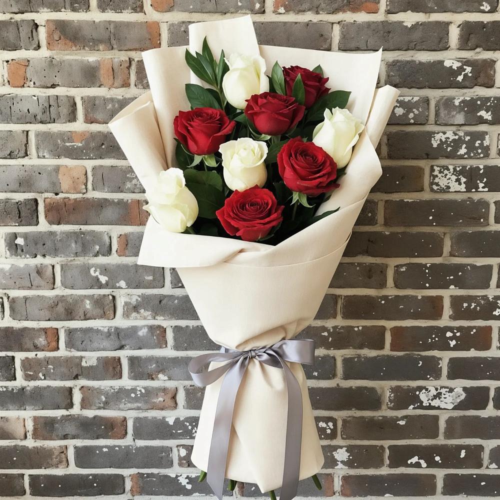 Букет цветов из: Розы в Кузяево