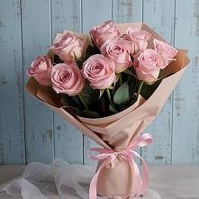 Букет цветов из:  Розы в Кузяево