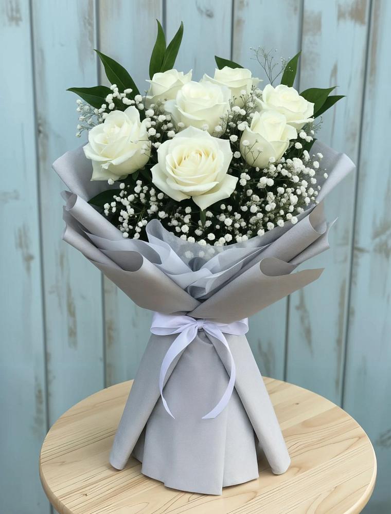 Букет цветов из: Розы в Кузяево