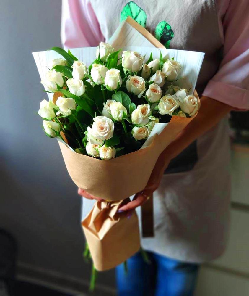Букет цветов из: Розы в Кузяево