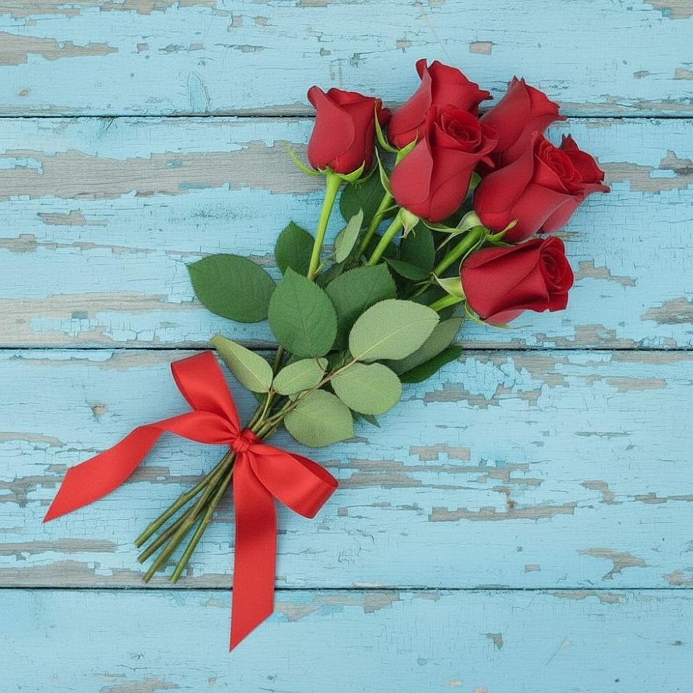 Букет Красные розы в Кузяево