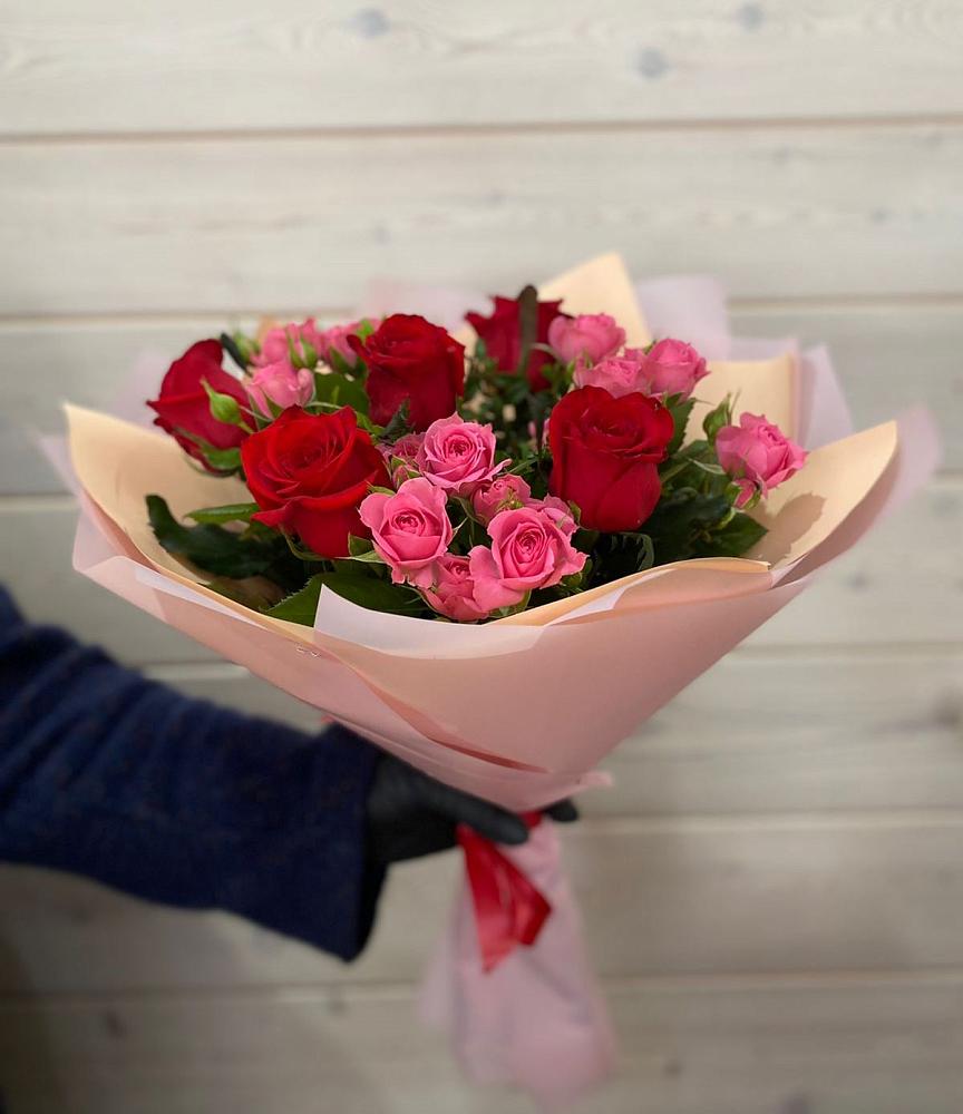 Букет цветов из: Розы в Кузяево