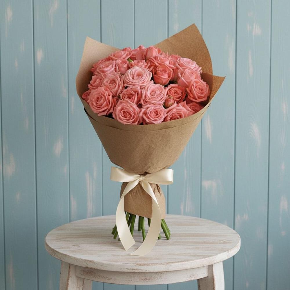 Букет цветов из: Розы в Кузяево