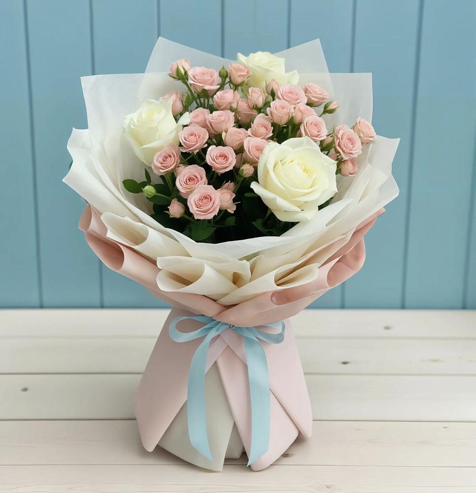 Букет цветов из: Розы в Кузяево