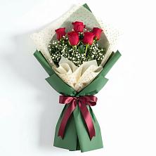 Букет цветов из:  Розы в Кузяево