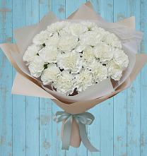 Букет цветов из:  Гвоздики в Кузяево