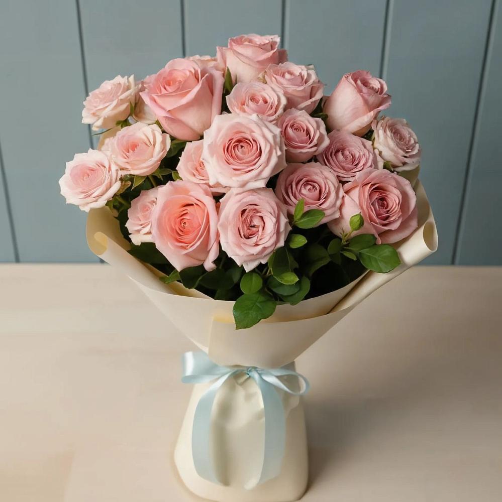 Букет Розовый шарм в Кузяево