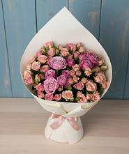 Букет цветов из:  Розы в Кузяево