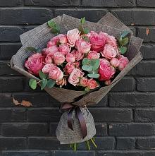 Букет цветов из:  Розы в Кузяево